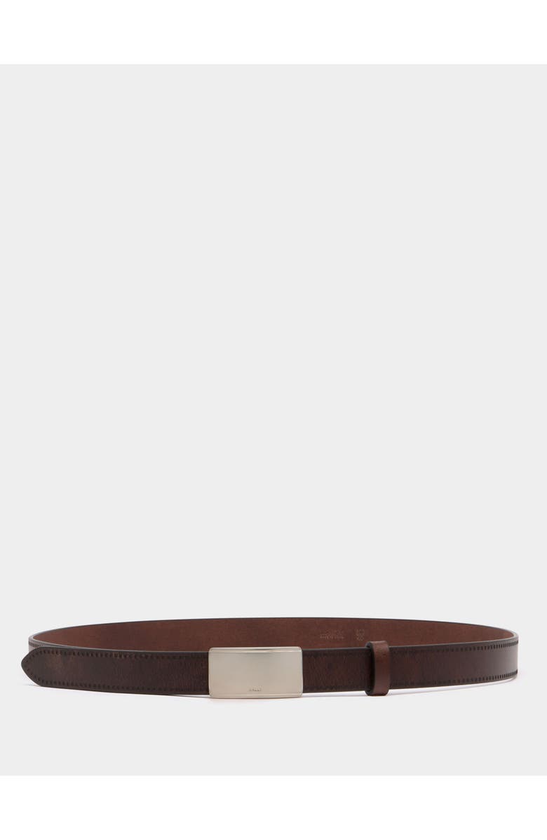 Bally Dean 25mm Belt, Main, color, Brown