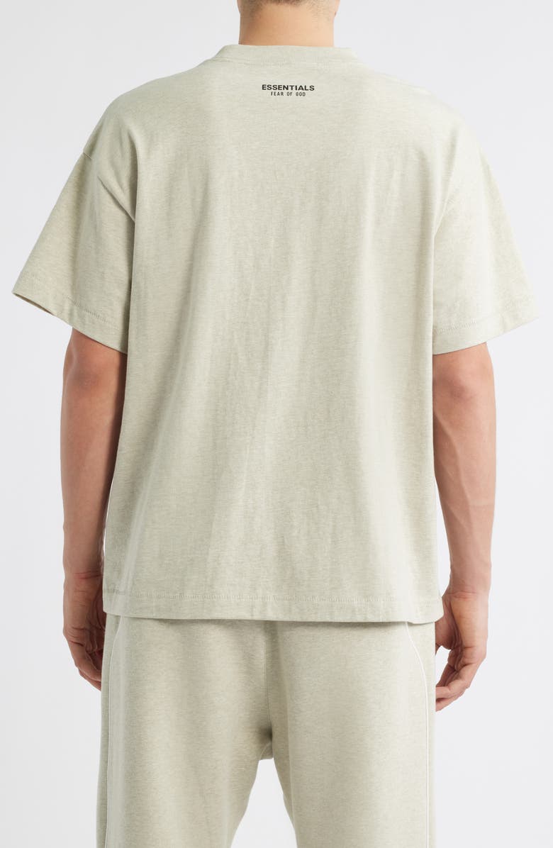 Fear of God Essentials Vintage Fit Logo T-Shirt, Alternate, color, Heather Stone