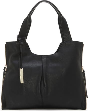 New Vince Camuto Leather Black Handbag deals