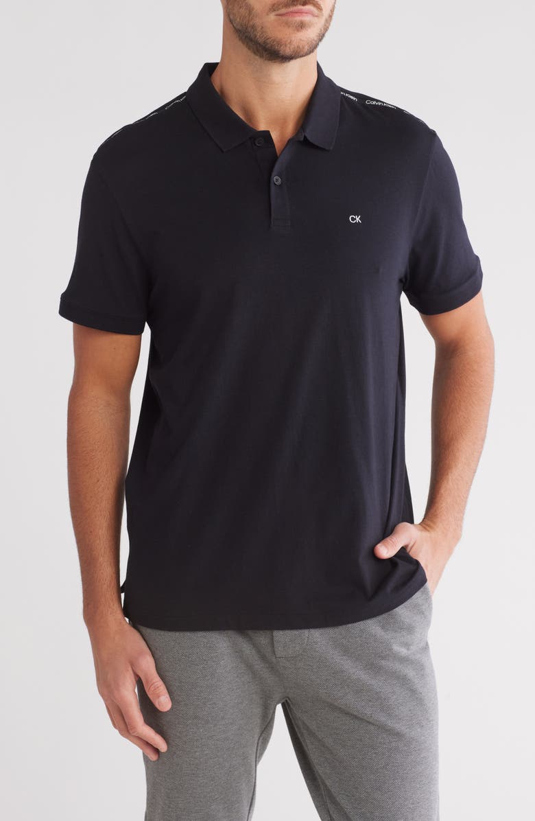 Calvin Klein Contrast Polo, Main, color,