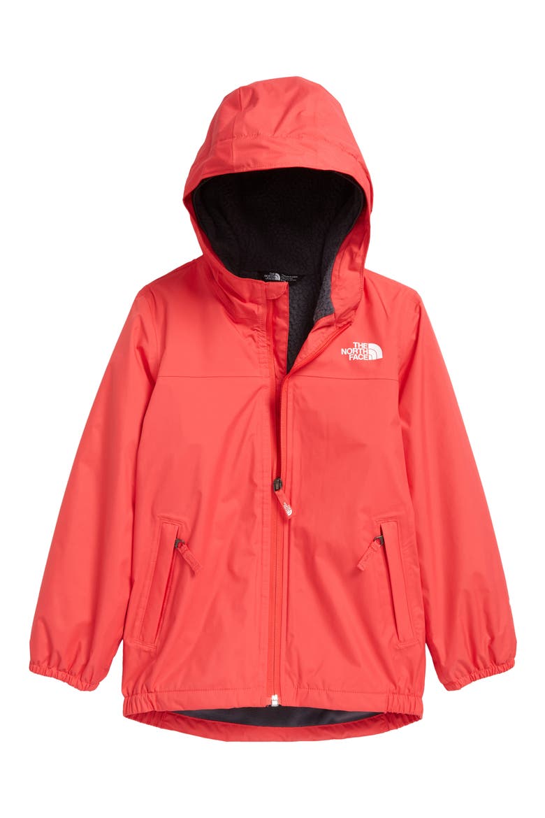 Kids' Warm Storm Rain Jacket, Main, color, PARADISE PINK