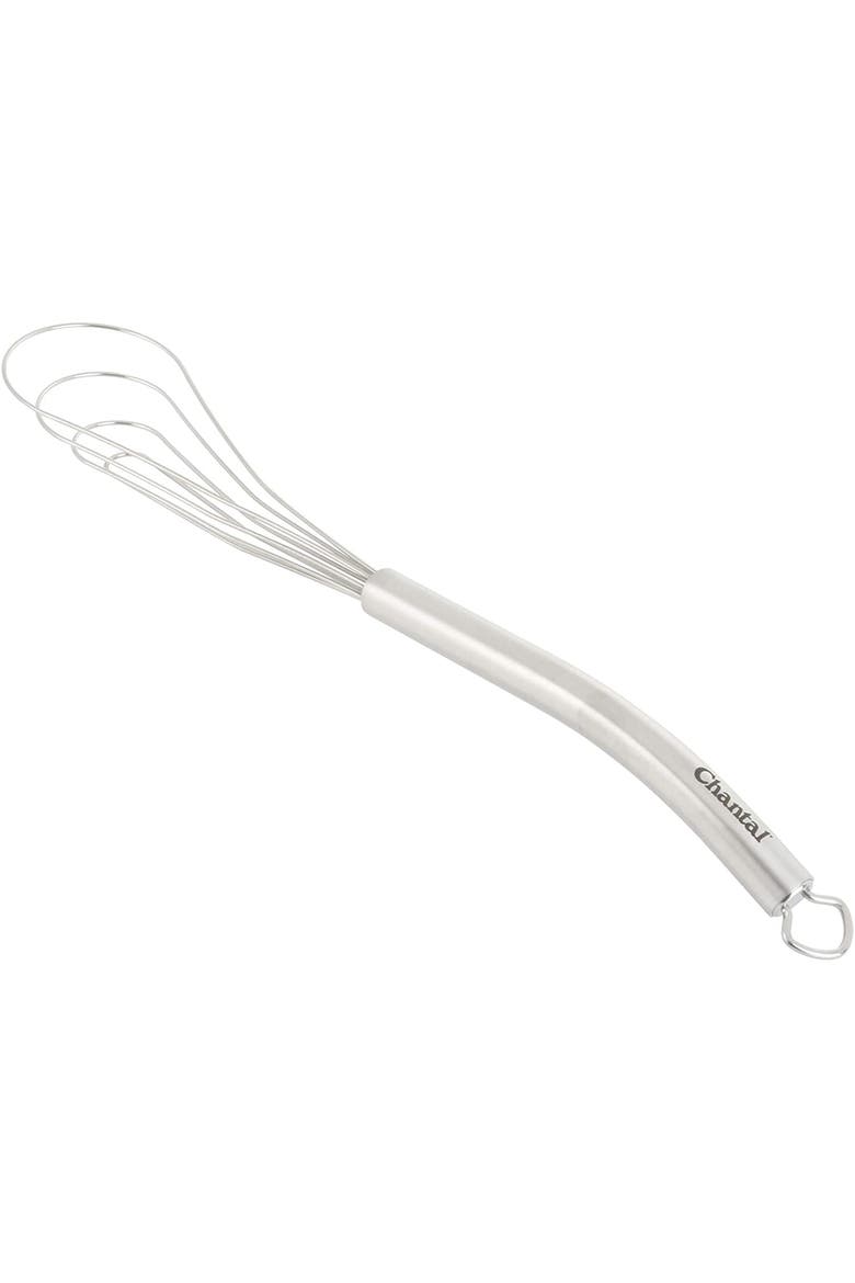 11-Inch Small Flat Whisk, Stainless Steel, Main, color, Silver