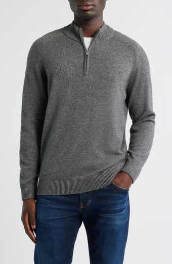 Peter Millar Crescent Wool Blend Quarter Zip Sweater