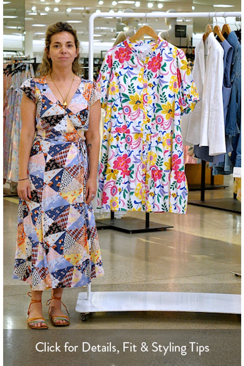 Wissa Tropical Jasla Cotton Shift Minidress video