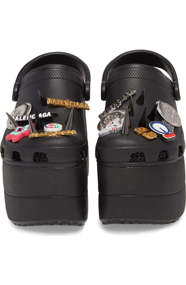 Balenciaga Foam Embellished Platform Clog, Alternate, color,