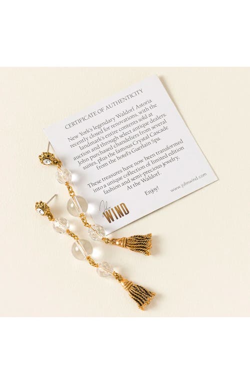 Uncommon Goods Waldorf Astoria Chandelier Earrings In Multi