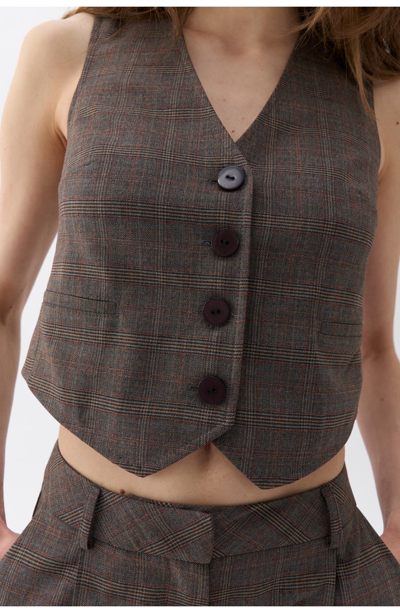 Nocturne Double-Breasted Vest, Alternate, color,