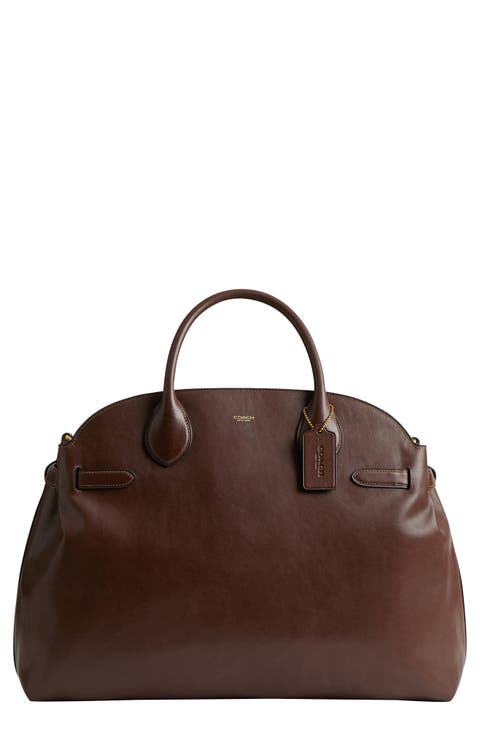 Empire Soft Leather Carryall Satchel