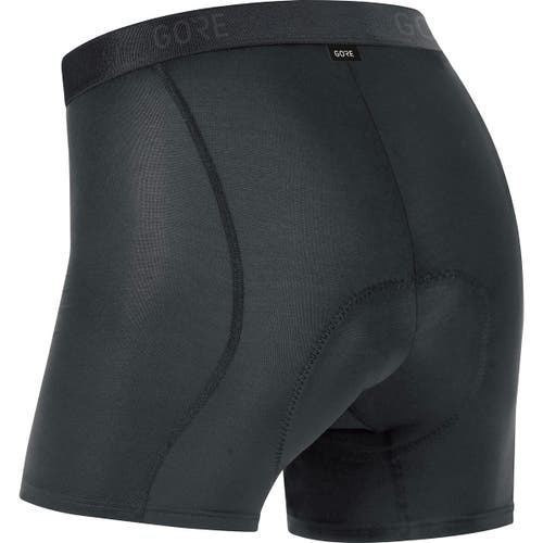 Gorewear C3 Base Layer Boxer Short+ In Black