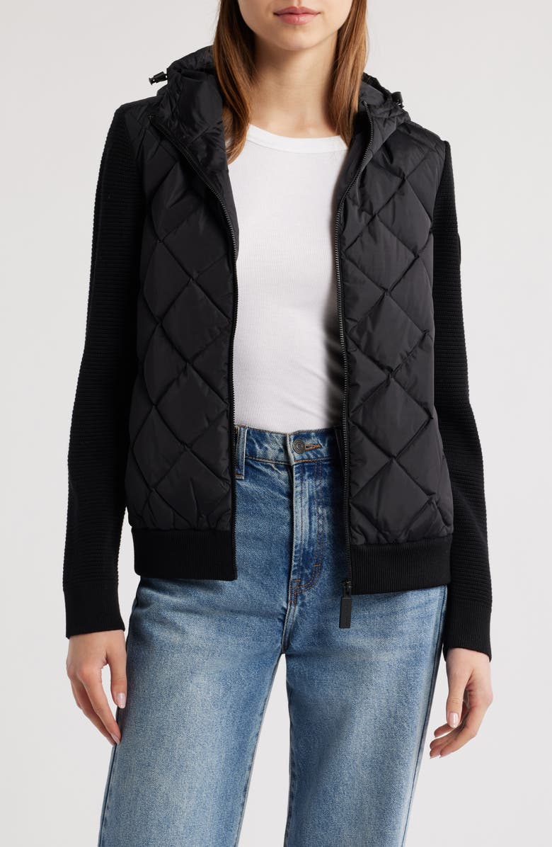 Canada Goose Hybridge Mixed Media Quilted Jacket, Main, color, 