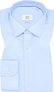 1863 by Eterna Luxury Comfort Slim Fit Non-Iron Dress Shirt