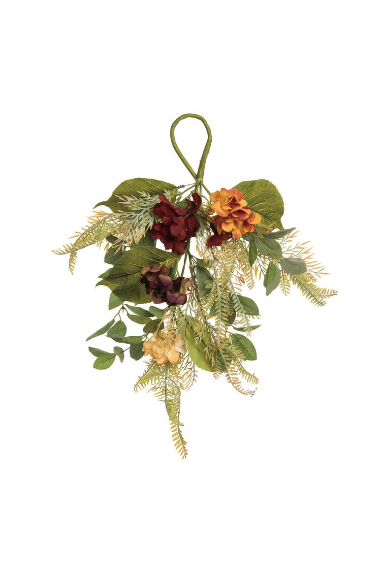 Multicolored Harvest Eucalyptus and Moody Flower Swag, Main, color, Multicolored