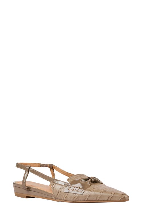 Andre Assous André Assous Blake Slingback Wedge In Brown