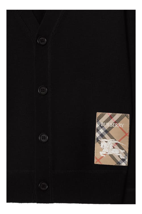 Burberry Romie Cardigan In Black