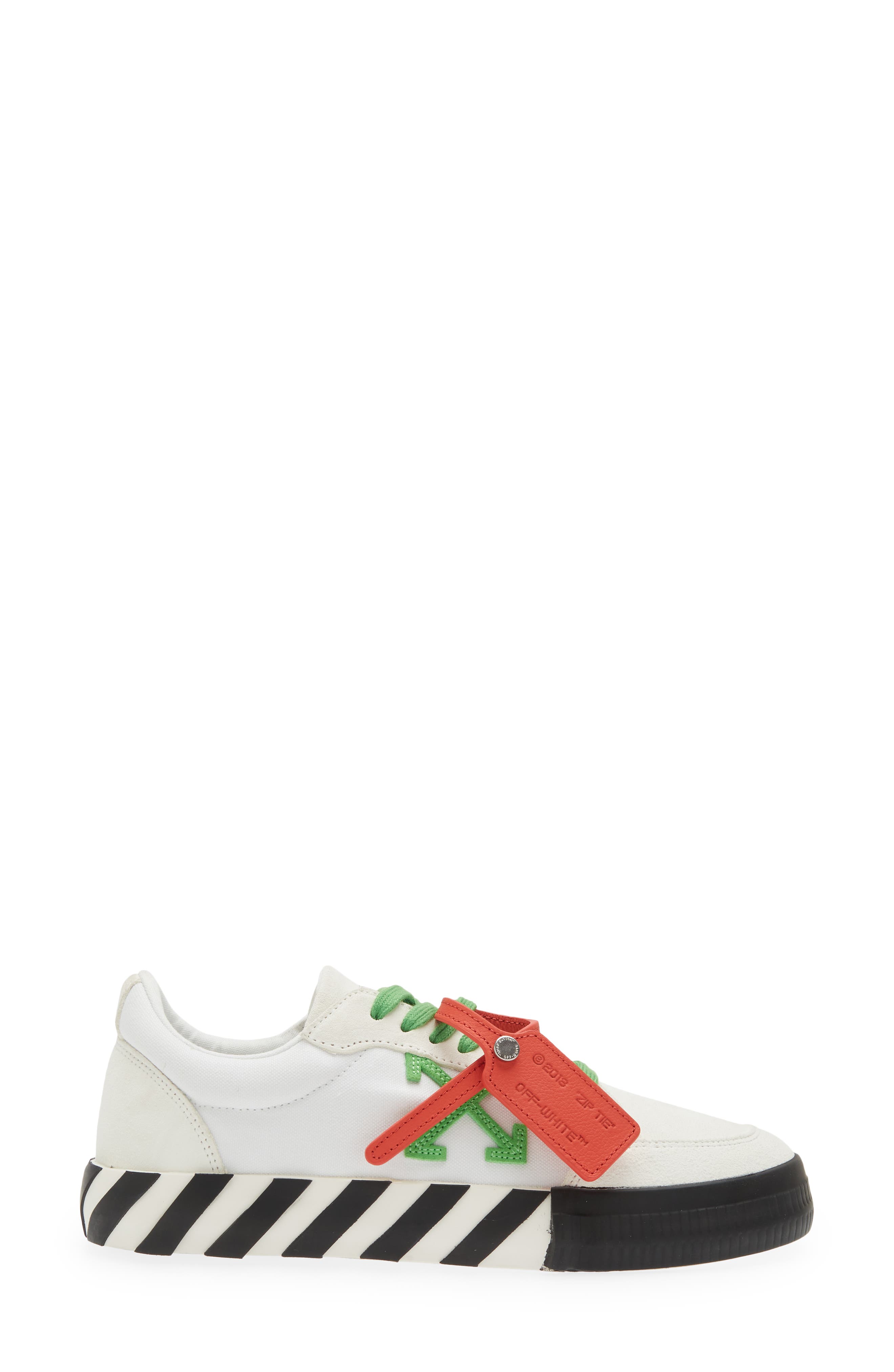 Off-White Vulcanized Low Top Sneaker, Alternate, color, 