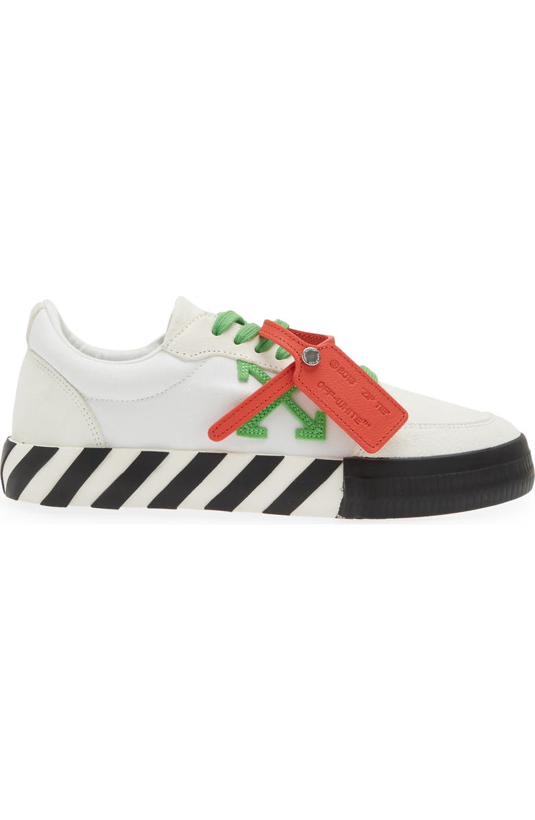 Off-White Vulcanized Low Top Sneaker, Alternate, color,