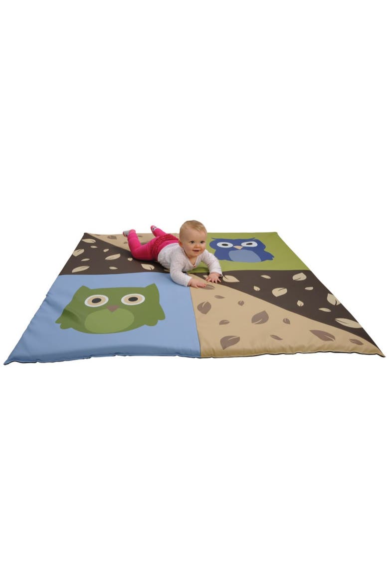 Infant and Toddler Owl Crawley Mat, Alternate, color, Multicolored
