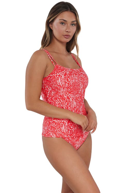 SUNSETS SUNSETS TAYLOR TANKINI SWIMSUIT TOP