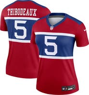 Nike Women's Nike Kayvon Thibodeaux Red New York Giants Alternate Legend Player Performance Top