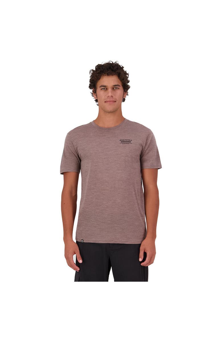 Mons Royale Zephyr Merino Cool T-Shirt - Men's, Main, color, Chestnut