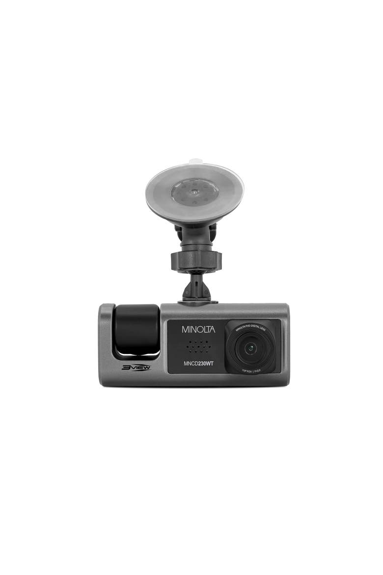 MNCD230WT 3-Channel 1080P Dashcam, Main, color, Grey