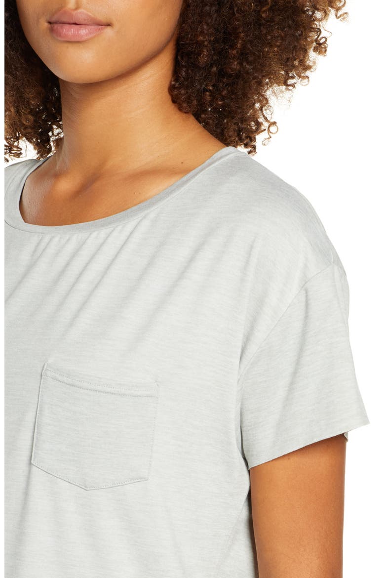 Lux Performance T-Shirt, Alternate, color, DOVE GREY