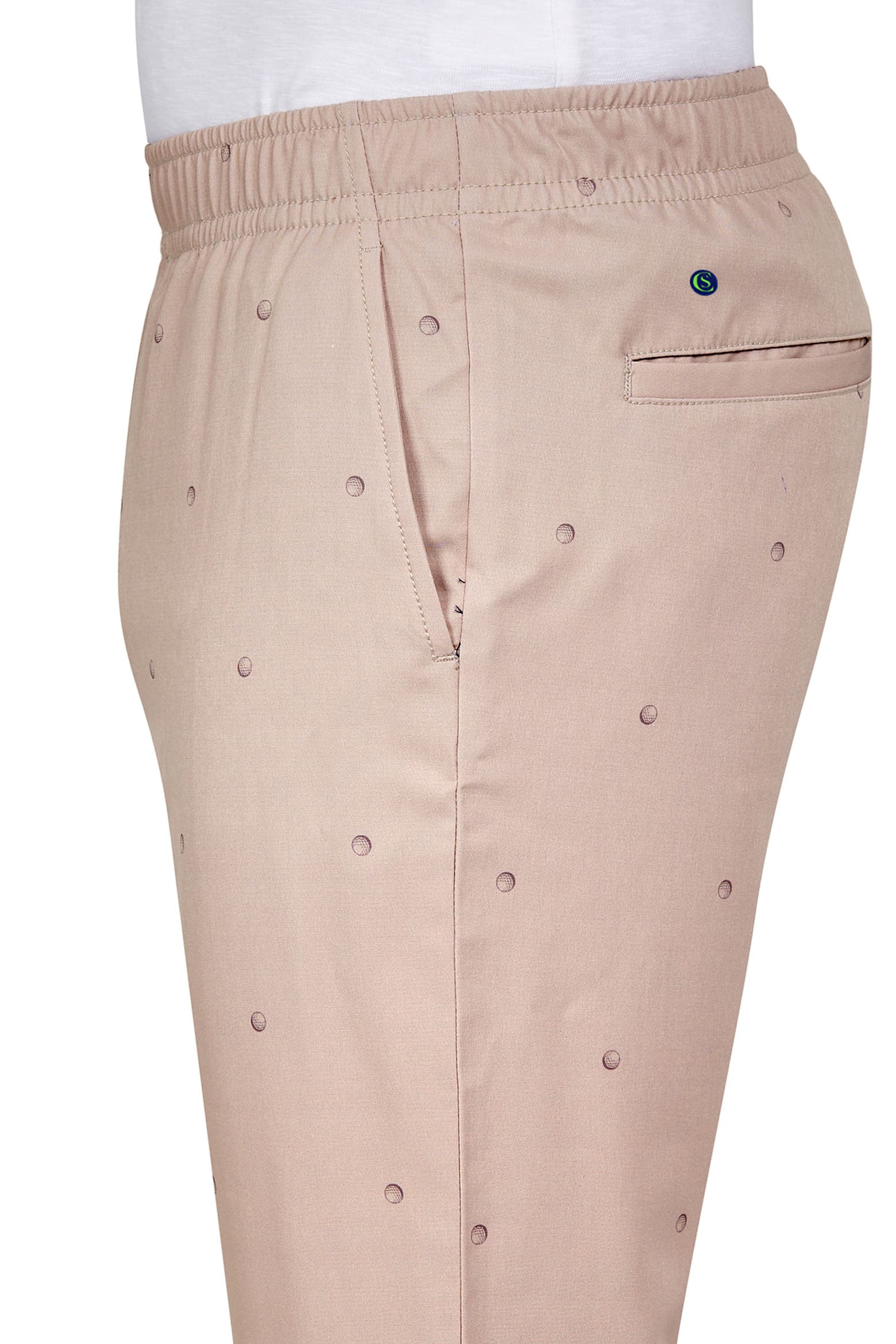 CON.STRUCT Regular Fit Golf Ball Print Drawstring Recycled Performance ...