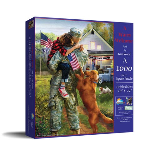 A Warm Welcome Home 1000 piece Jigsaw Puzzle for Adults