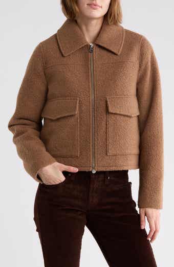 Zip Front Cropped Jacket