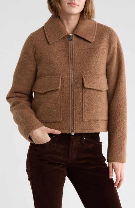 Zip Front Cropped Jacket