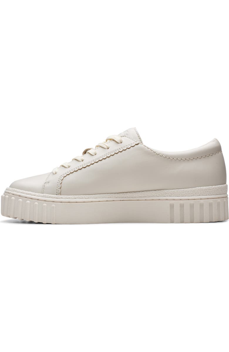Clarks<sup>®</sup> Mayhill Walk Sneaker, Alternate, color, Off White