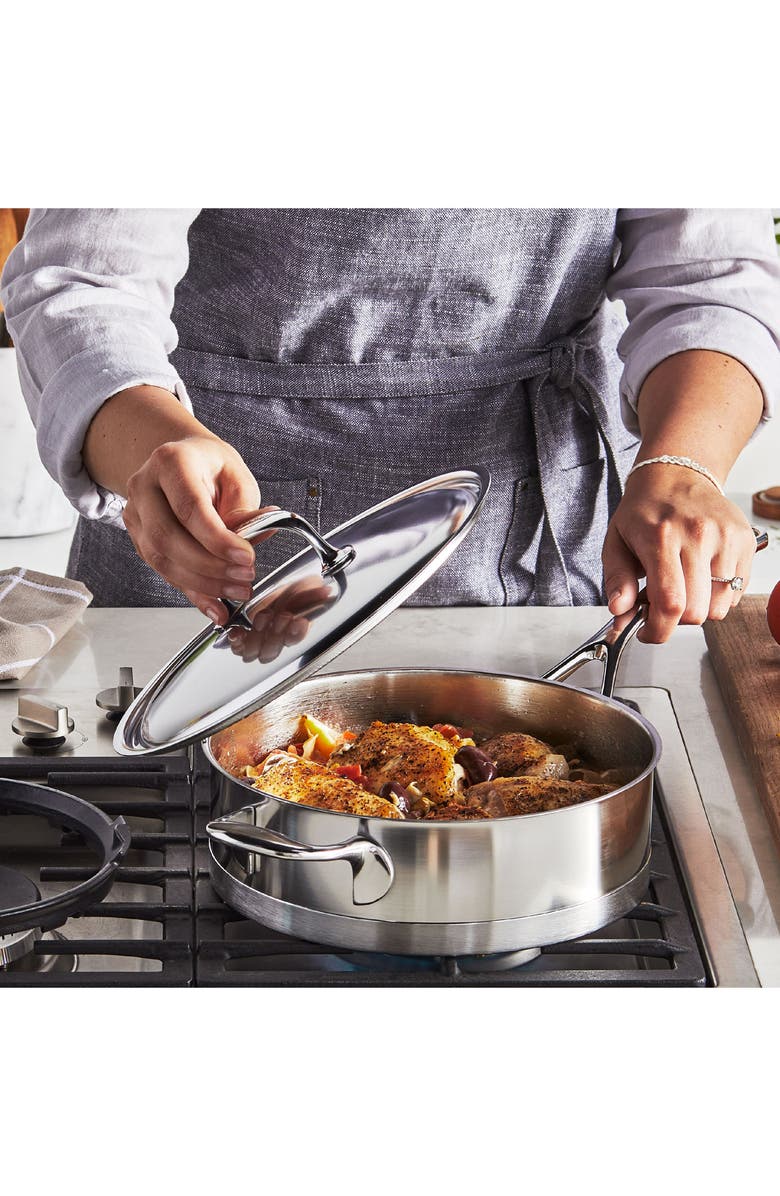 Demeyere Atlantis 9-Piece Stainless Steel Cookware Set, Alternate, color, Stainless Steel