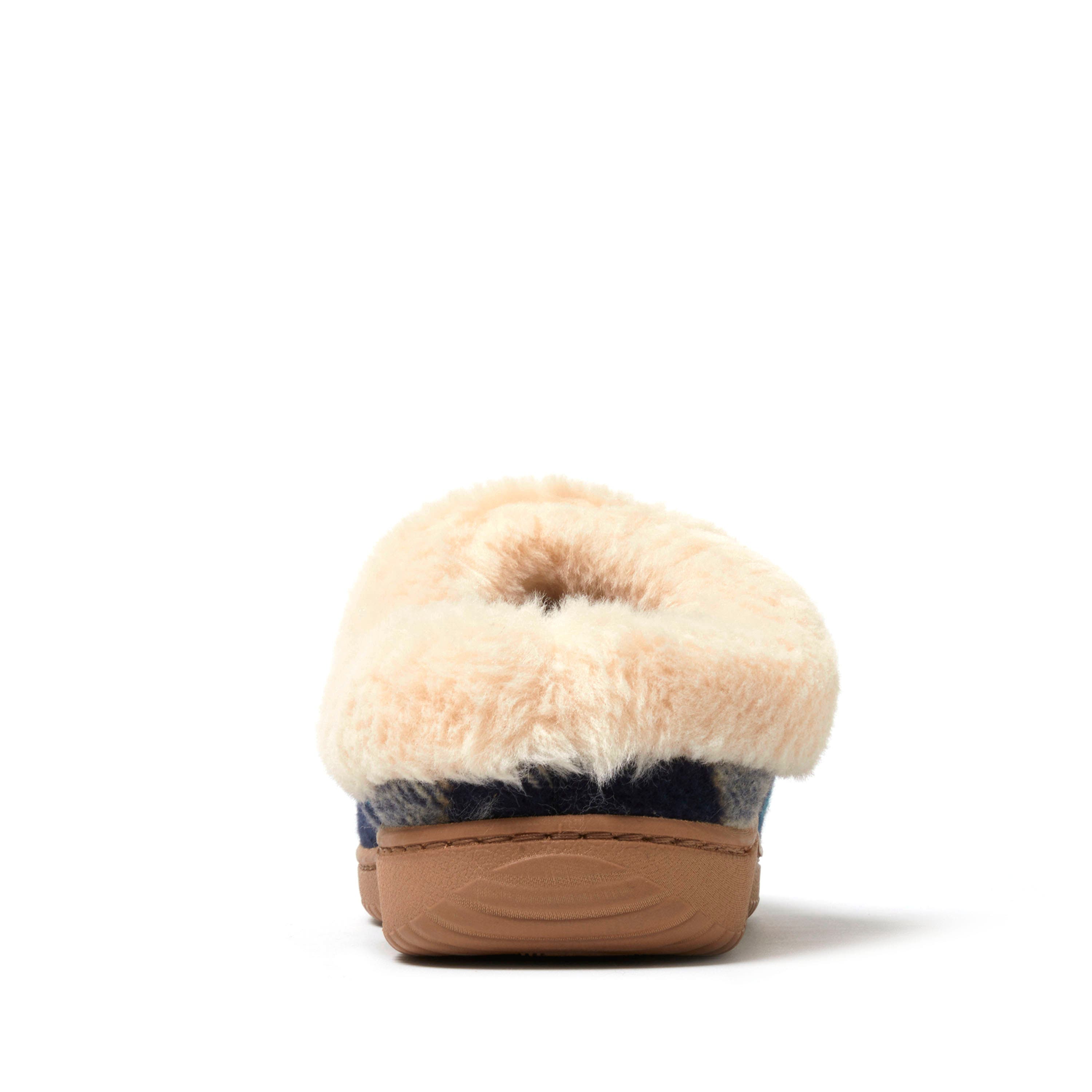 Atley Energy Return Clog Slipper, Alternate, color, Navy Plaid