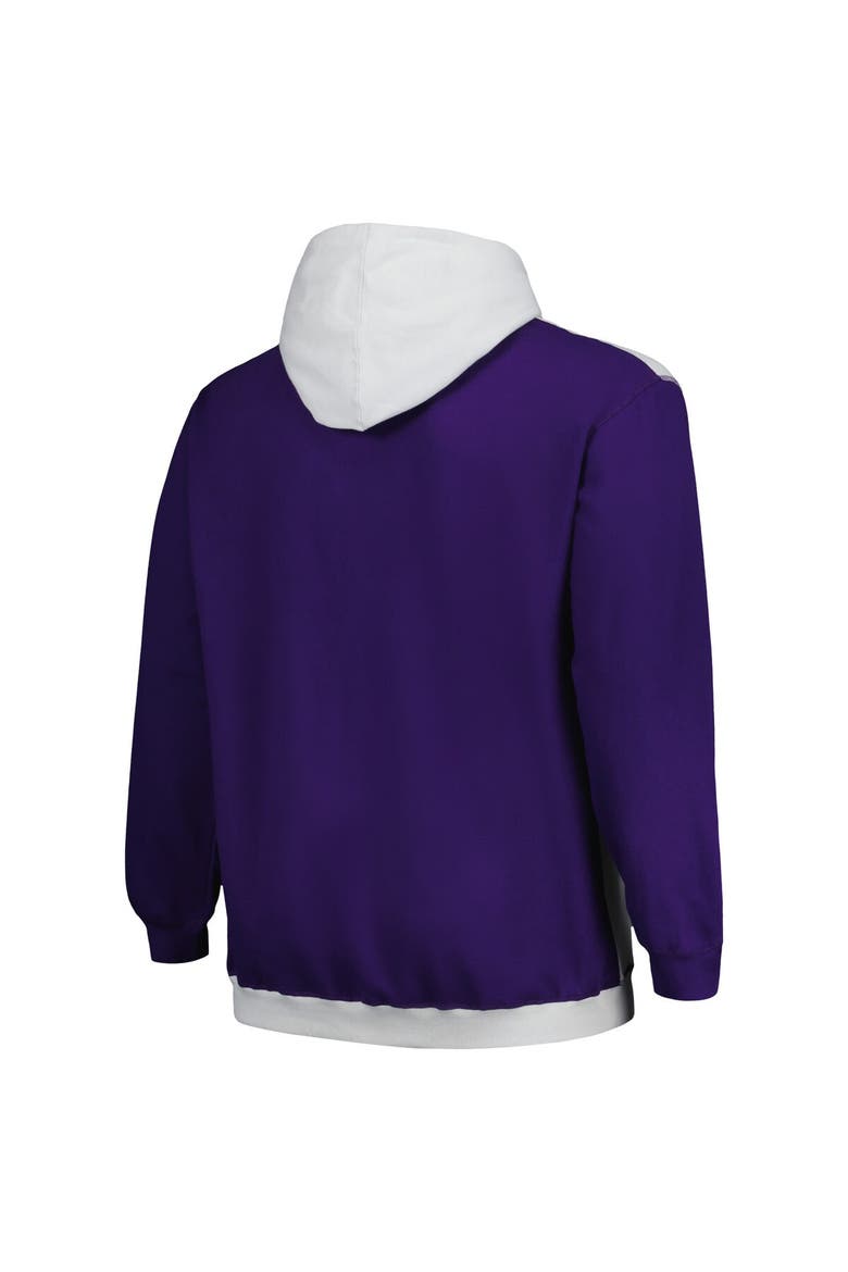 Men's Fanatics  Purple/Silver Phoenix Suns Big & Tall Primary Arctic Pullover Hoodie, Alternate, color, Purple