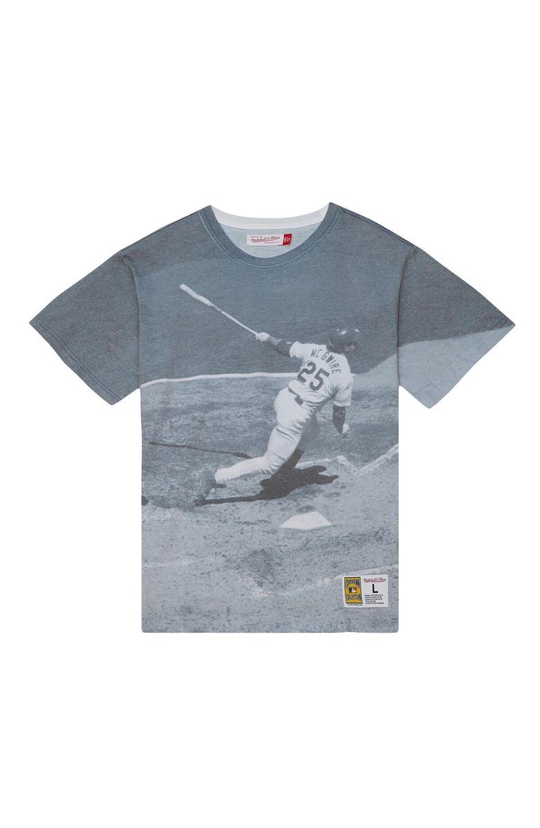 Mitchell & Ness Men's Mitchell & Ness Mark McGwire St. Louis Cardinals Cooperstown Collection Highlight Sublimated Player Graphic T-Shirt, Alternate, color, White