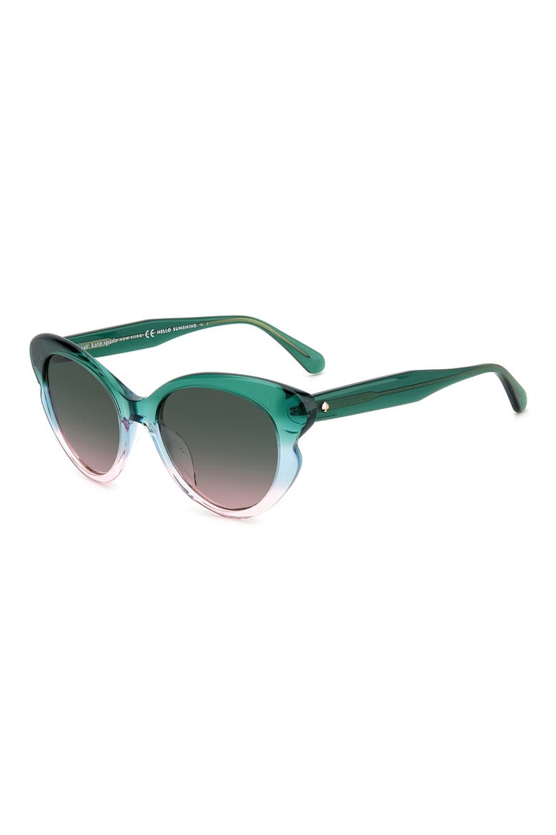 53mm elina/g/s round sunglasses, Alternate, color, 03UK-JP