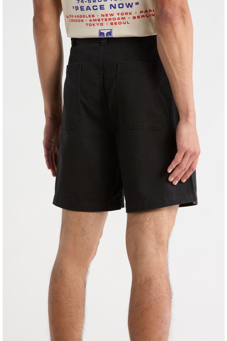 Daily Shorts, Alternate, color, BLACK FADED WASH
