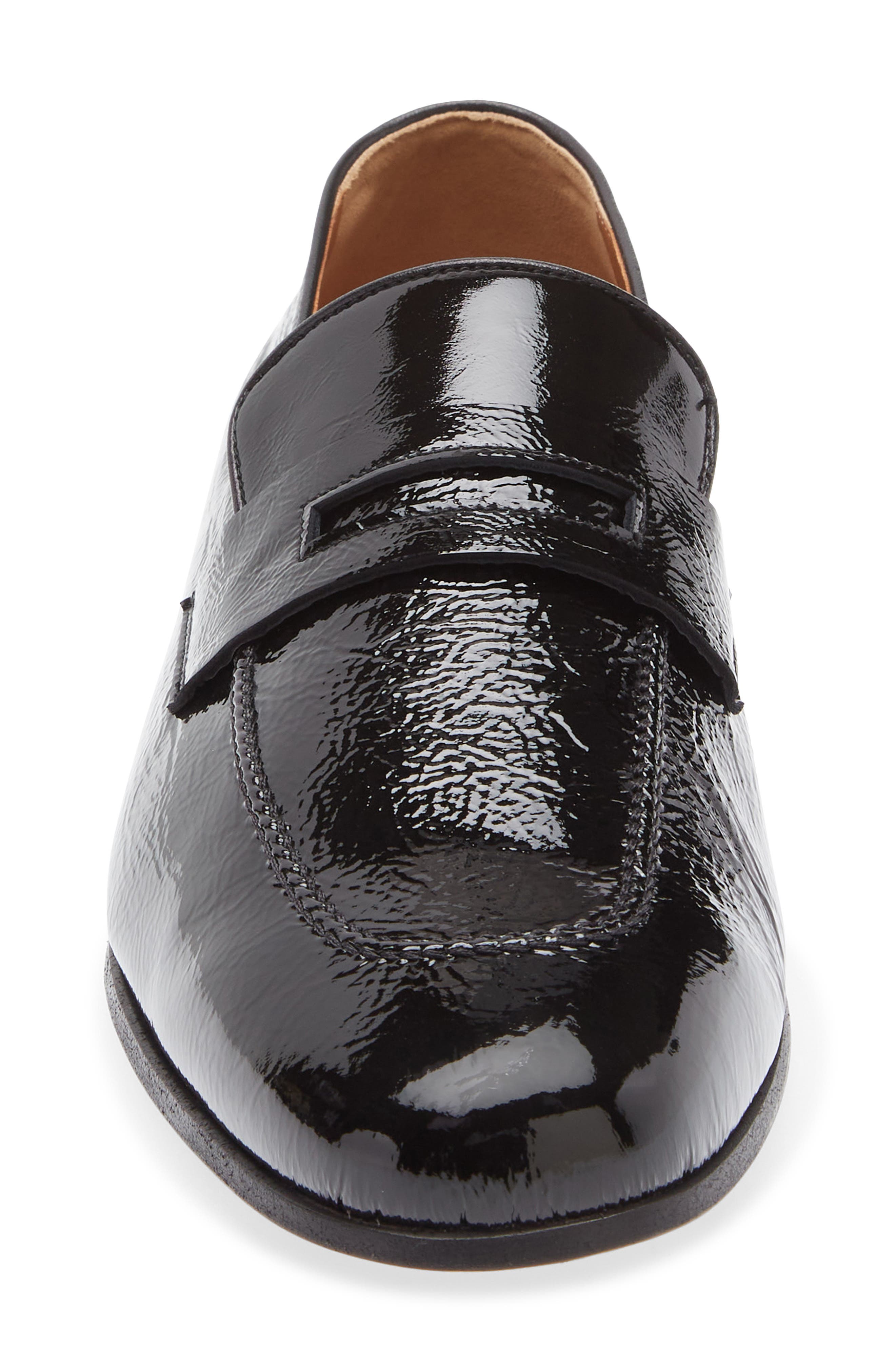 TOM FORD T Heel Penny Loafer, Alternate, color, 1N001 Black