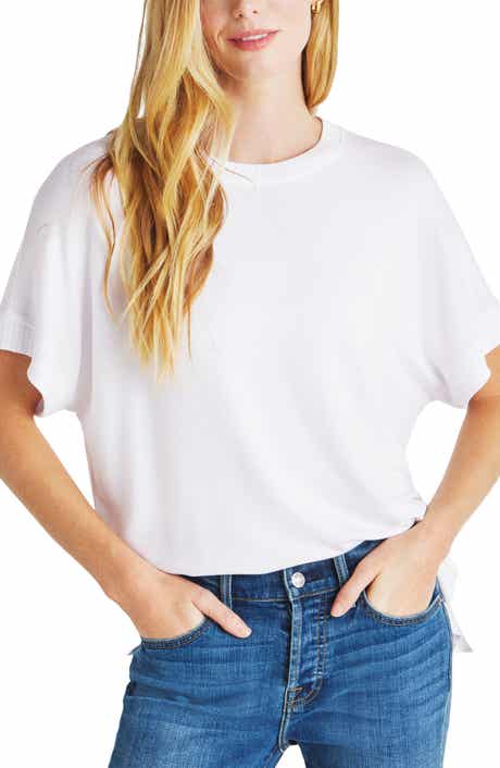 Splendid Supersoft Short Sleeve Sweatshirt