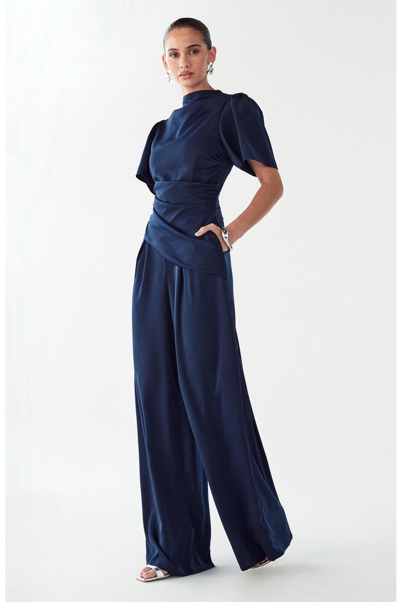 Pika Jumpsuit, Alternate, color, Navy Blue