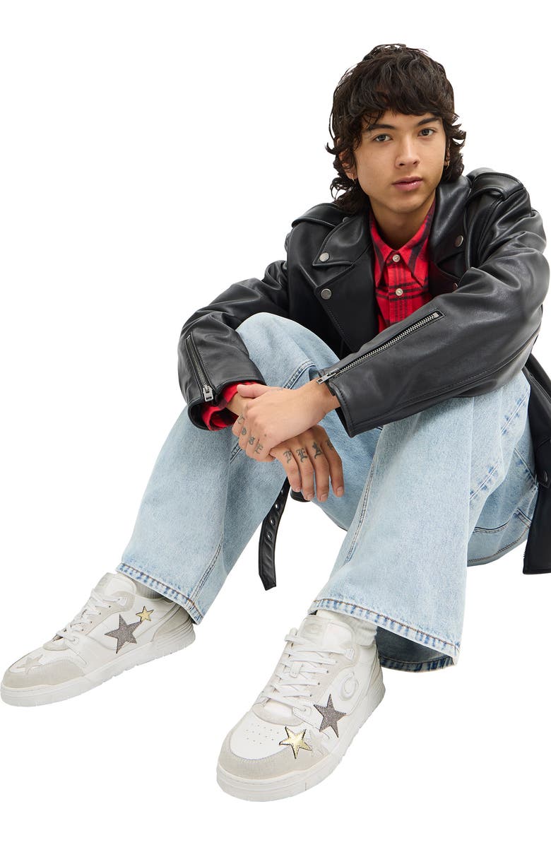 COACH Soho Sneaker, Alternate, color, Optic White Multi