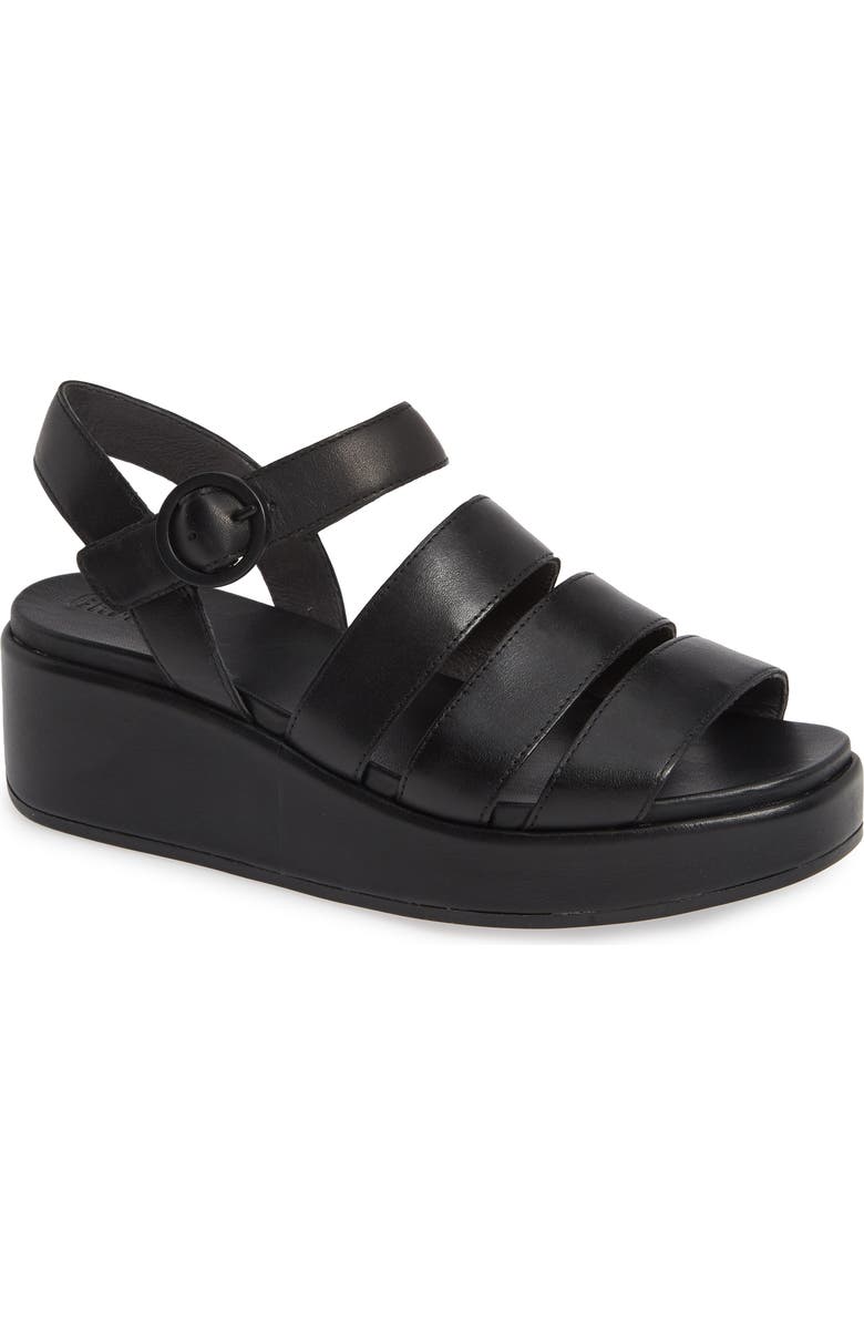 Camper Misia Platform Wedge Sandal, Main, color,