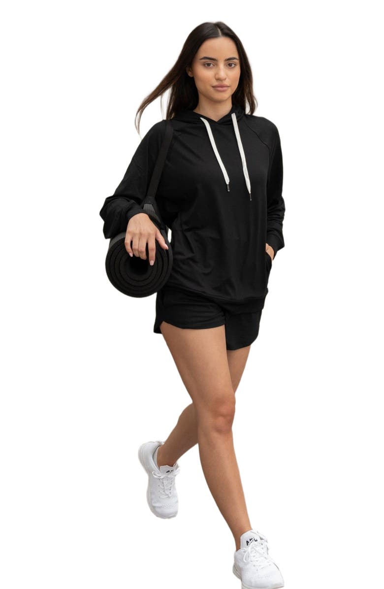 FEAT The Standard Unisex Hoodie, Alternate, color, Black
