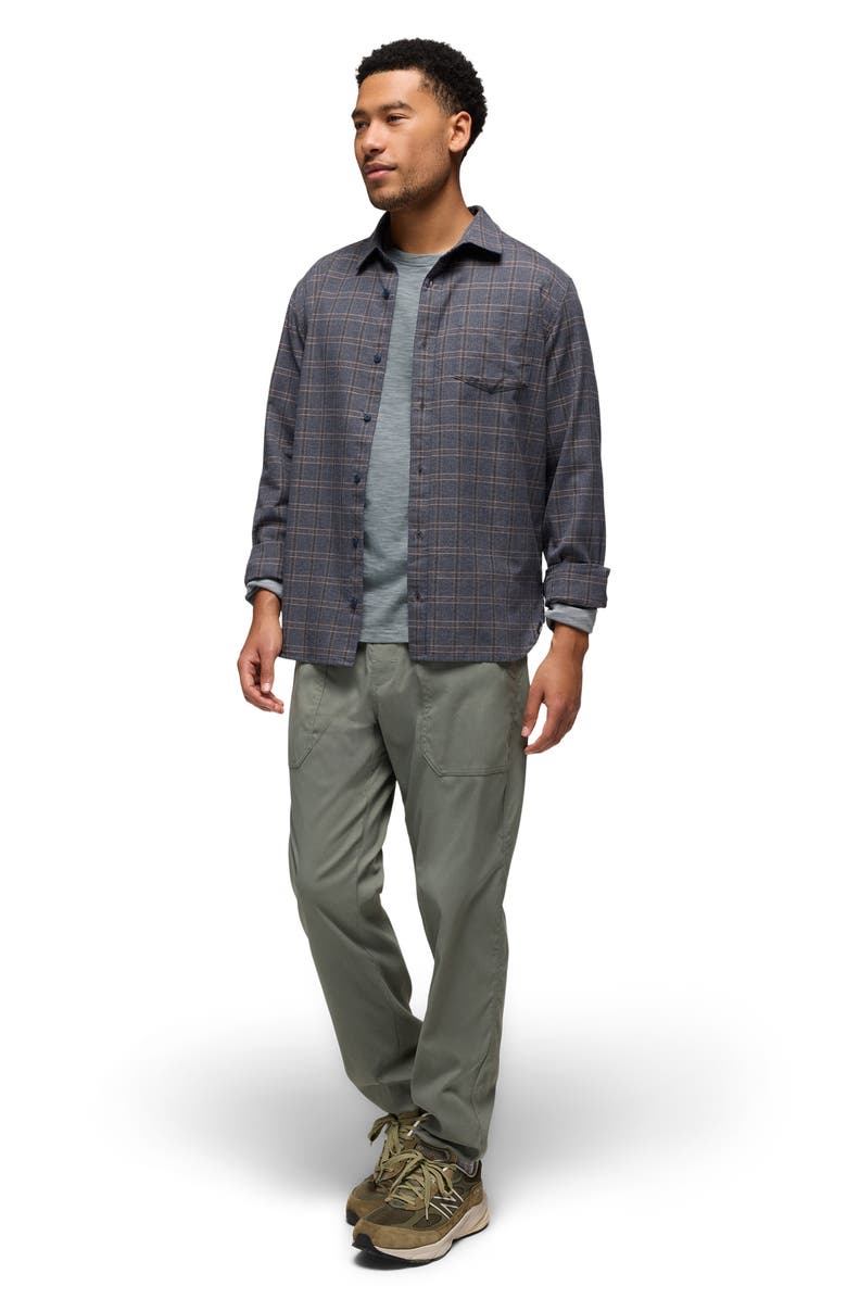 prAna Ronnie II Long Sleeve T-Shirt, Alternate, color, Quarry