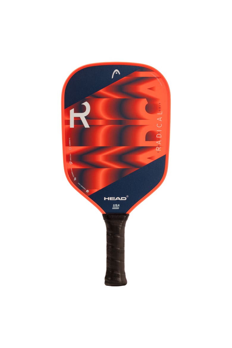Radical Tour Grit Pickleball Paddle, Main, color, Orange/Black