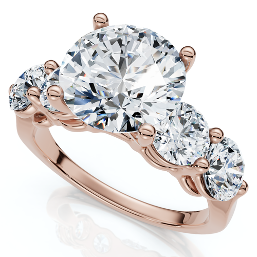 Bliss Diamond Certified 3 1/2ct Diamond Engagement Ring 14k Gold Or Platinum Lab Grown