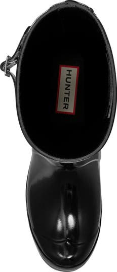 Hunter refined tall gloss rain boots online