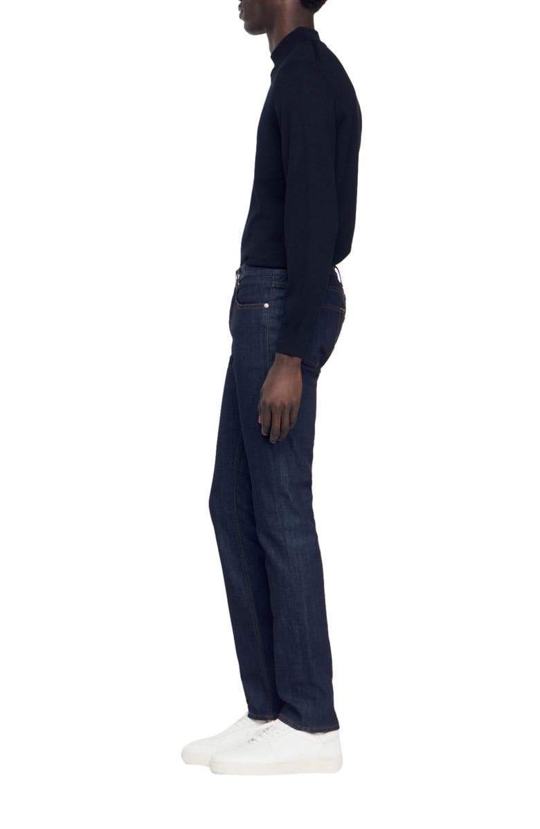 SANDRO Raw jeans - narrow cut, Alternate, color, Raw-Denim