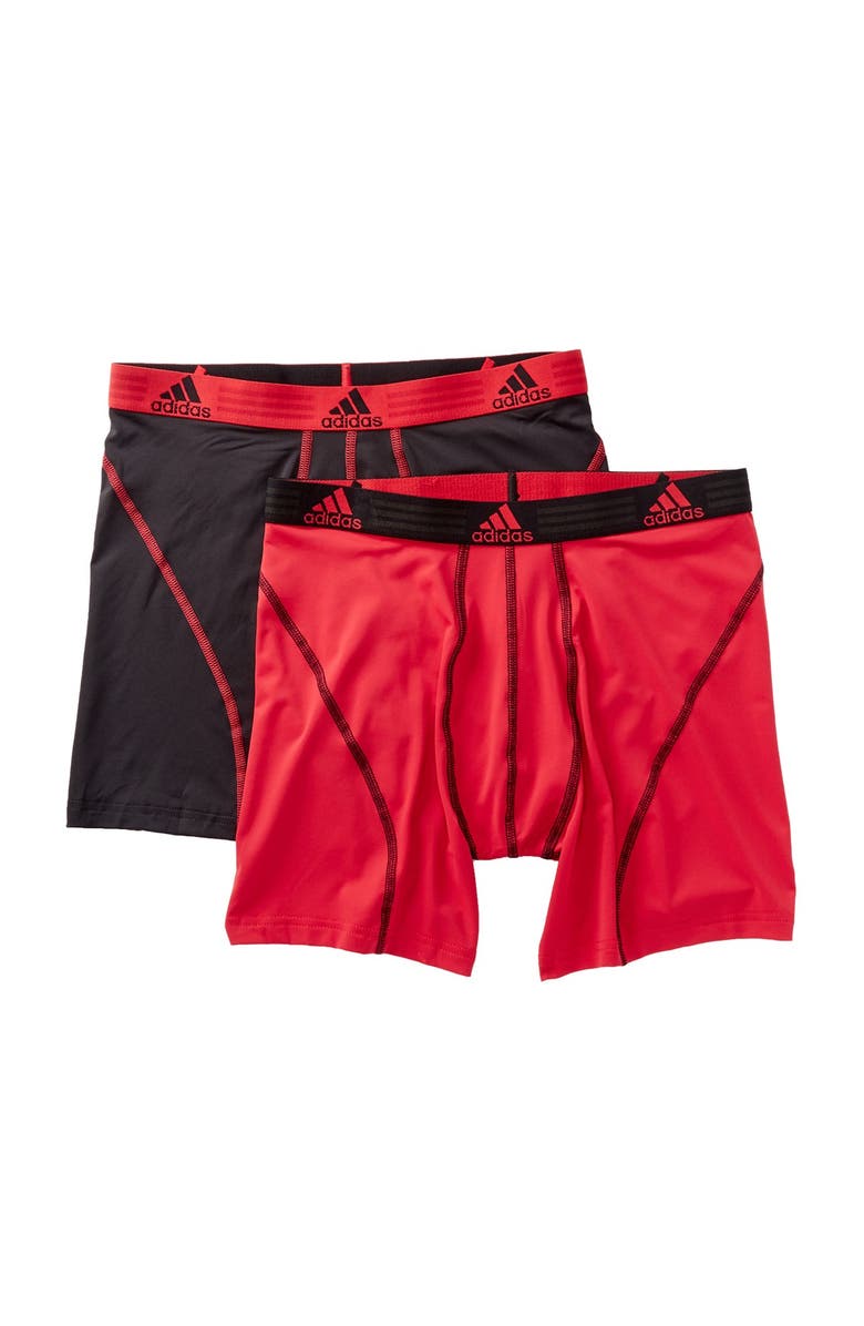 adidas Climalite Performance Boxer Brief - Pack of 2, Main, color,