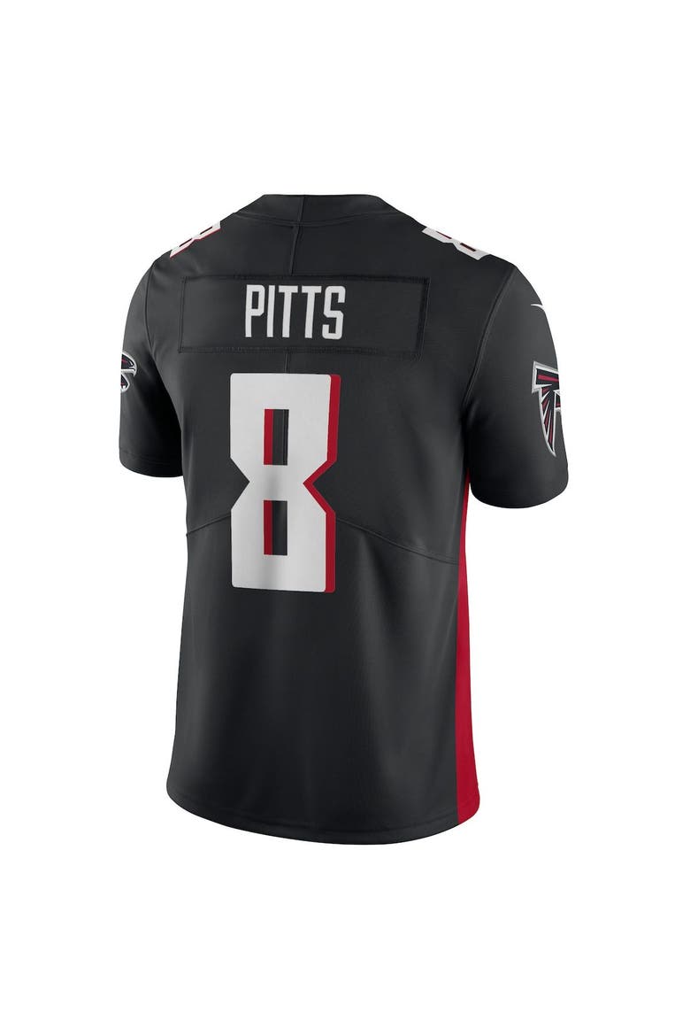 Men's Nike Kyle Pitts Black Atlanta Falcons Vapor Limited Jersey, Alternate, color, Black